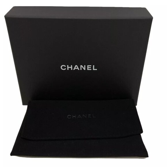 CHANEL Classic Zip Coin Purse/Matelasse  Black Caviar Skin Coin Case 696-122024 - Picture 9 of 9